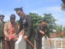 Dandim 1420/Sidrap Pimpin Upacara Ziarah Nasional di TMP Mario