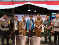 Pj.Bupati Pinrang Salurkan Hak Pilih Dan Tinjau Pelaksanaan Pilkada Serentak 2024