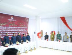 Kapolres Pinrang Hadiri Rapat Pleno Terbuka Rekapitulasi Hasil Penghitungan Suara Pilkada Tingkat Kabupaten