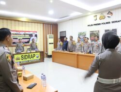 Jelang Natal dan Tahun Baru, Wakapolres Sidrap Pimpin Lat Pra Operasi Lilin 2024