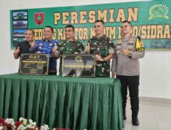 Danrem 141/Toddopuli Resmikan Gedung Kantor Kodim 1420/Sidrap dan Perumahan Prajurit