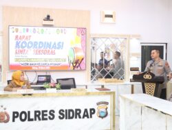 Matangkan Kesiapan! Kapolres Sidrap Satukan Persepsi dalam Rakor Operasi Ketupat 2025