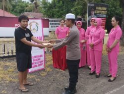 Berbagi Berkah, Polsek Panca Lautang Hadirkan Senyum dengan Takjil