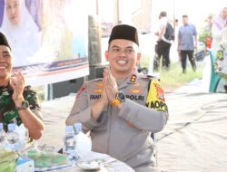 Buka Puasa Bersama, Kapolres, Bupati dan Dandim 1420 Sidrap Sambangi Warga Bulu Cendrana