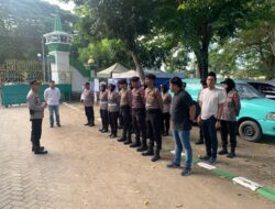 Polres Sidrap Amankan Tabligh Akbar Nasional Wahdah Islamiyah di Masjid Agung