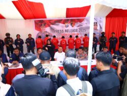 Polda Sulsel Gelar Press Release Kasus Pemalsuan Surat Kendaraan