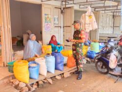 Babinsa Rappang Awasi Harga Bahan Pokok, Stabilitas Terjaga