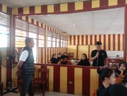 LDKS SMKN 1 Sidrap: Kaurmintu Sat Resnarkoba Ajak Siswa Jadi Generasi Anti-Narkotika