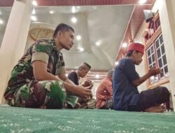 Makmurkan Masjid, Kodim 1420/Sidrap Gelar Safari Subuh Rutin