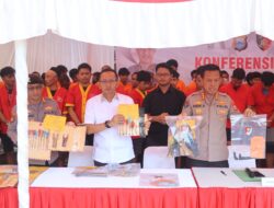 Polda Sulsel Sukses Laksanakan Operasi Pekat Lipu 2025: 844 Tersangka Diamankan dari 24 Jenis Kasus*
