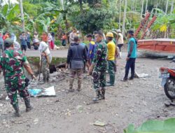 Sinergi TNI, Polri dan Warga: PLT Danramil Watang Pulu Pimpin Karya Bakti Irigasi di Ulu Ale