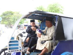 Aksi Humanis Kapolres Sidrap, Tebar Kebahagiaan di Tengah Perjuangan Pengemudi Bentor