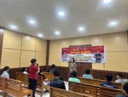 Warga Abdsir Sambut Hangat Personil Polda Di Acara Minggu Kasih