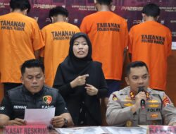 Polres Maros Tangkap Kawanan Pelaku Pembusuran yang Resahkan Warga, 7 Orang Diamankan*
