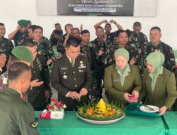 HUT ke-68 Kodam XIV/Hasanuddin, Kodim 1420/Sidrap Gelar Syukuran Penuh Semangat dan Kebersamaan