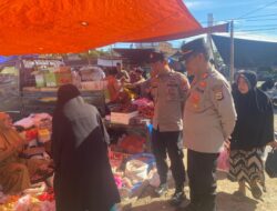 Polsek Baranti Pastikan Harga Sembako Stabil Jelang Idul Adha