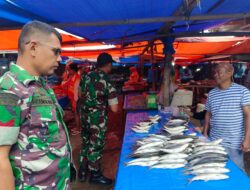 Cegah Gejolak Harga, Babinsa Koramil 1420-02/Tellu Limpoe Aktif Pantau Harga Sembako di Pasar Amparita