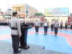 Kapolres Sidrap Tegas! Pimpin Upacara PTDH Personel Melanggar Kode Etik