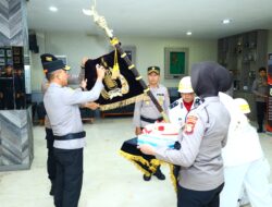 Jelang Hari Bhayangkara ke-79, Wakapolda Sulsel Pimpin Upacara Pensucian Pataka*
