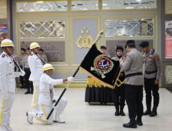 Kapolda Aceh Inspektur Upacara Pemuliaan Nilai-Nilai Tribrata Pataka Polda Aceh, Dalam Rangka Hari Bhayangkara ke 79*