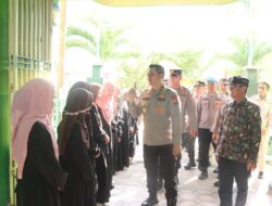 Kapolres Sidrap dan Bhayangkari Anjangsana Ke Panti Asuhan dan ASN Sakit Menahun Jelang HUT Polri Ke-