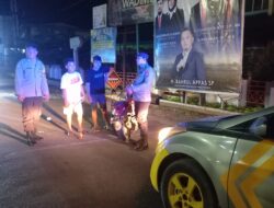 Demi Kenyamanan Warga, Polres Sidrap Konsisten Patroli KRYD di Titik Rawan
