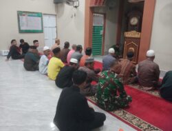 Babinsa Kodim 1420/Sidrap Gelar Safari Subuh dan Komsos: Perkuat Iman, Teguhkan Kemanunggalan TNI-Rakyat