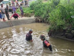 Peduli Lingkungan, Babinsa dan Masyarakat Gotong Royong di Perbatasan Desa Kanie dan Desa Sereang