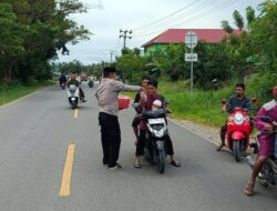 Sambut Hari Bhayangkara ke-79, Sipropam Polres Sidrap Tebar Berkah di Watang Pulu
