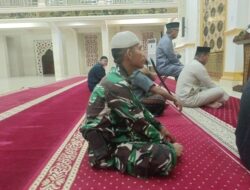 Babinsa Kodim 1420/Sidrap Pantau Situasi Kamtibmas Lewat Safari Subuh di Bumi Nene Mallomo
