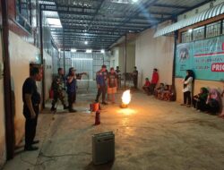 Babinsa Kel. Pajalele Hadiri Simulasi Kebakaran di Dapur SPPG