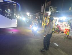 Polres Sidrap Turun ke Jalan, Patroli Malam Wujudkan Rasa Aman Masyarakat