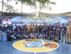 Kapolres Sidrap Hadiri Pembukaan Turnamen Basket Bupati Cup I, Dukung Pengembangan Olahraga Daerah