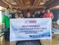 H. Ady Pimpin SMSI Sidrap, Targetkan Sinergi Media dan Pembangunan Daerah