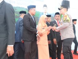 Kapolres Sidrap Hadiri Pelantikan Sekda Kabupaten Sidrap