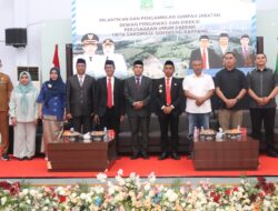 Wujud Kolaborasi, Kapolres Sidrap Hadiri Pelantikan Direksi PDAM Sidrap