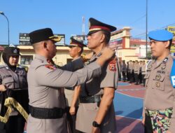 Pimpin Sertijab Kapolsek Watang Pulu, Kapolres Sidrap: Mutasi Bagian Penyegaran Organisasi