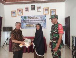 Babinsa Kodim 1420/Sidrap Kawal Ketat, Distribusi Bantuan Beras Capai 100 Persen!