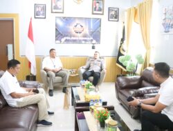 Dukung Ketahanan Pangan, Kapolres Audience Bersama Pimpinan Bulog Sidrap