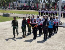 Kodim 1420/Sidrap Latih Paskibraka Kab. Sidrap Sambut HUT RI ke-80