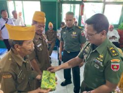 Veteran Mengabdi Tanpa Batas, Kasdim 1420/Sidrap Hadiri Anjangsana HUT RI ke-80 di LVRI Sidrap