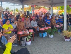 Semarak HUT RI ke-80, Pelda Laka Hadiri Gerak Jalan Tingkat SD se-Kecamatan Watang Pulu
