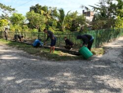 Semangat HUT RI ke-80, Kodim 1420/Sidrap Gelar Karya Bakti Bersihkan Saluran Air
