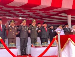 Dandim 1420/Sidrap Bersama Forkopimda Ikuti Upacara Detik-Detik Proklamasi*