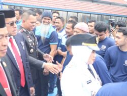 Wujud Sinergi, Kapolres Sidrap dan Forkopimda Serahkan Remisi Warga Binaan Lapas