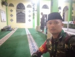 Babinsa Kodim 1420 Sidrap Safari Subuh dan Komsos Pantau Situasi Wilayah