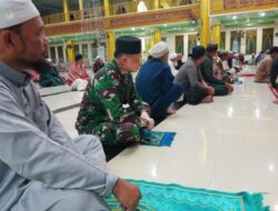Babinsa Kodim 1420/Sidrap Safari Subuh, Eratkan Silaturahmi dengan Warga