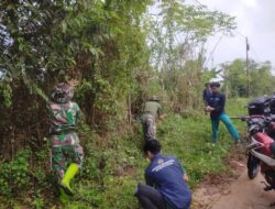 Koramil 05/Dua Pitue Gelar Jumat Bersih di Pitu Riase