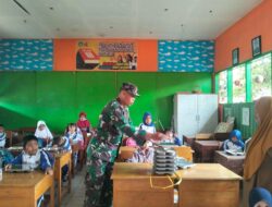 Babinsa Kodim 1420/Sidrap Dampingi Program Makan Bergizi Gratis, 26.316 Warga Terima Manfaat