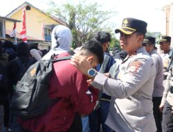 Aksi Damai di Sidrap Berlangsung Kondusif, Polri Hadir dengan Wajah Humanis